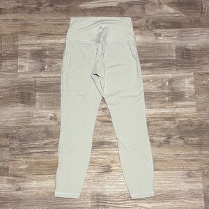 Lululemon Double Lined High-Waist Leggings in Light Blue